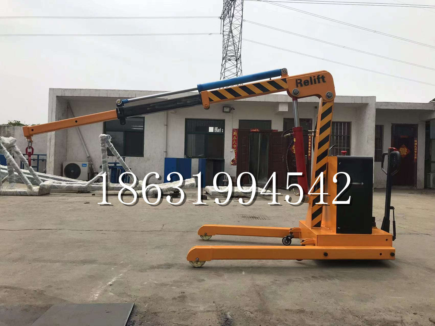 永靖乡久征定做3吨三轮随车吊 农用园林绿化移树吊 平板工程用小吊机